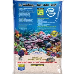 Clearance Samoa Pink Live Sand 4,54 kg Dekoration Til Saltvand