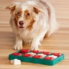 Discount Brick Niveau 2 Turkis - sjovt hundespil Hundelegetøj Til Alle Hunde Leg Og Aktivering Året Rundt|Legetøj Til Hvalpe - Sjov Leg, Aktivering Og Tryghed Fra Første Dag
