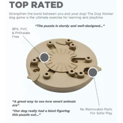 Discount Dog Worker - aktivitetslegetøj til hunde niveau 3 Hundelegetøj Til Alle Hunde Leg Og Aktivering Året Rundt|Legetøj Til Hvalpe - Sjov Leg, Aktivering Og Tryghed Fra Første Dag