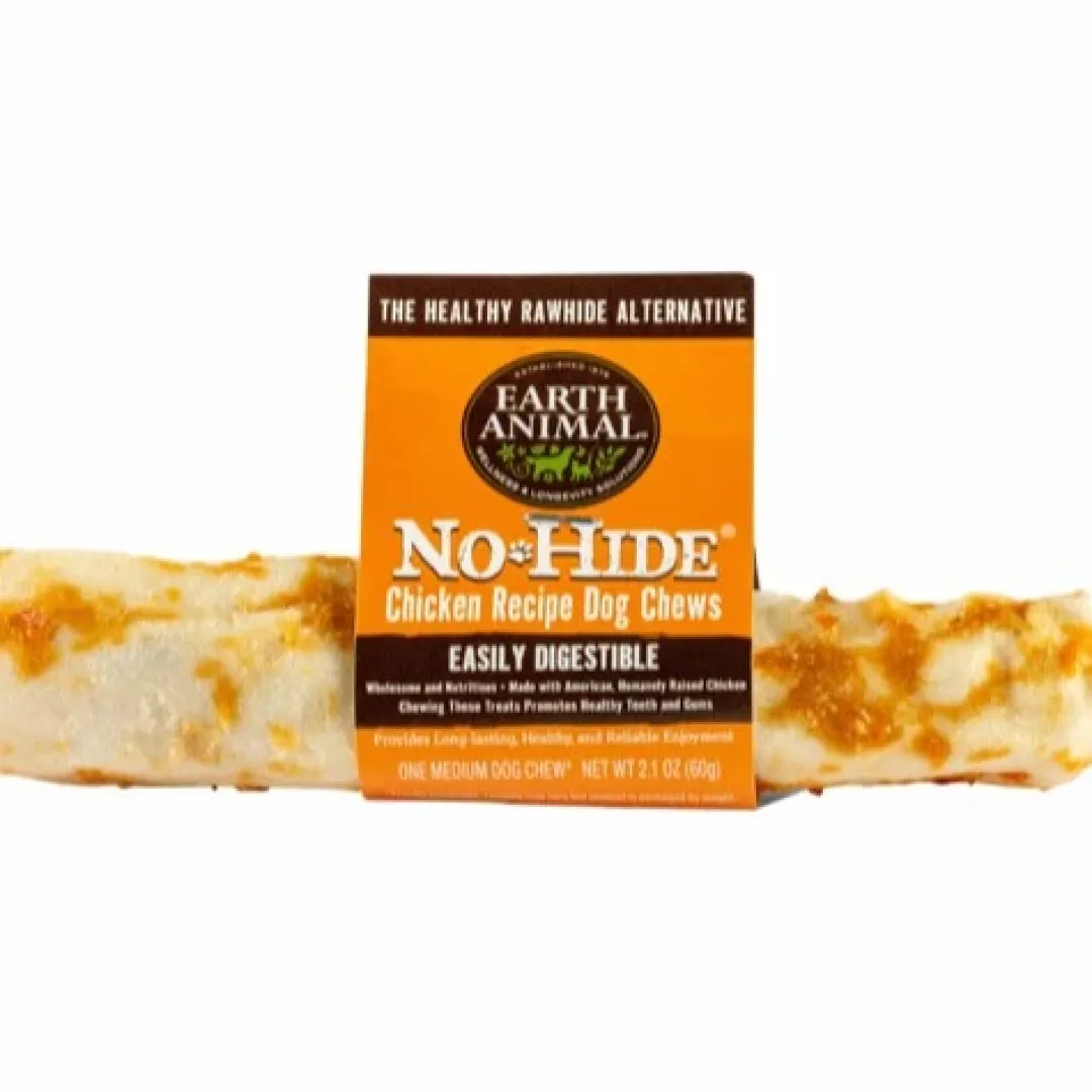 Outlet No Hide Kyllinge Tyggeben medium - naturlige hundesnacks Hundeguf Og Tyggeben Til Hunde