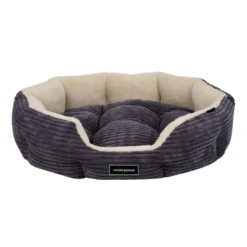 Sale Arlo Cozy S grå - blød og hyggelig hundeseng i frotte Hundesenge Og Kurve Til Hunde - Bløde Og Komfortable|Sovepladser Til Hvalpe - Hundesenge, Kølemåtter Og Trygge Hvilesteder