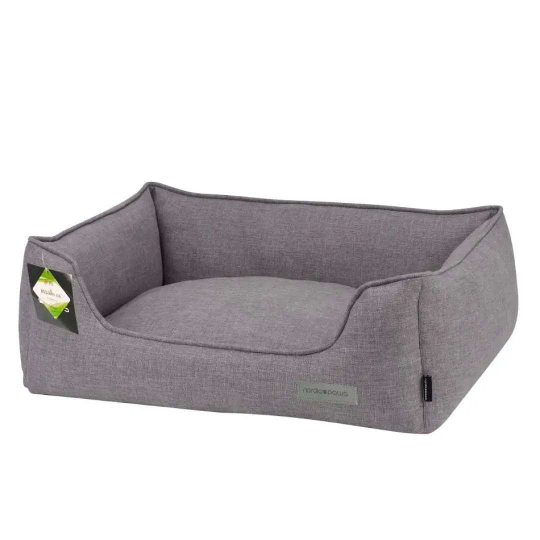 Best ECO hundeseng 60x52x18 cm Grå Hundesenge Og Kurve Til Hunde - Bløde Og Komfortable|Sovepladser Til Hvalpe - Hundesenge, Kølemåtter Og Trygge Hvilesteder