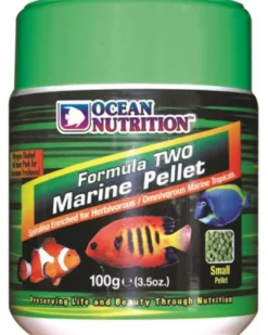 Hot Formula Two Marine Pellet 100 g (small) Fiskefoder Til Saltvandsfisk