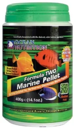 Online Formula Two Marine Pellet 400 g (medium) Fiskefoder Til Saltvandsfisk