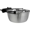 Hot Stålskål (medium) med spænde 12,5 cm Drikkeflasker & Foderskåle Til Gnavere & Kaniner