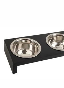 Clearance Deluxe Diner dobbeltskål 2x750 ml Hundeskåle Til Mad Og Drikke Der Passer Til Din Hunds Behov|Hundeskåle Til Hvalpe - Praktisk, Sikker Og Nem Spisetid