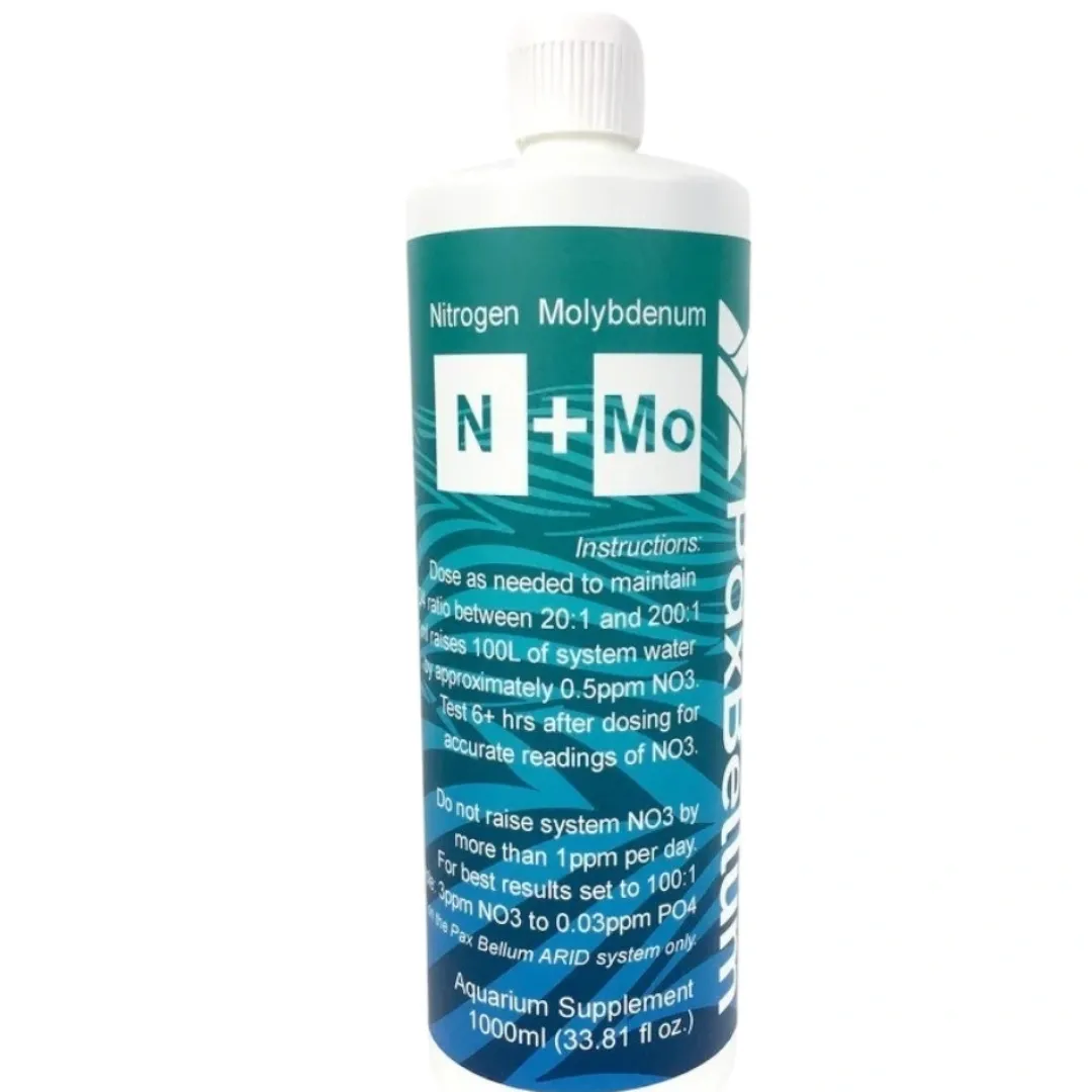 Clearance Pax Bellum NO3/Mo 5% Sol 1000 ml Filtersystemer Til Saltvandsakvarier
