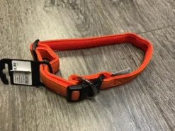 Hundehalsbånd i Neopren Orange M - let og komfortabelt hundehalsbånd Hvalpehalsbånd - Bløde Og Sikre Halsbånd Med Perfekt Pasform Til Din Hvalp|Hundehalsbånd Med Stil - Komfort Og Sikkerhed Til Din Hund