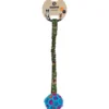Discount Play-n-tug Ball With Crinkle Green Cammo 50 cm - Trækkelegetøj til Hund Hundelegetøj Til Alle Hunde Leg Og Aktivering Året Rundt|Legetøj Til Hvalpe - Sjov Leg, Aktivering Og Tryghed Fra Første Dag