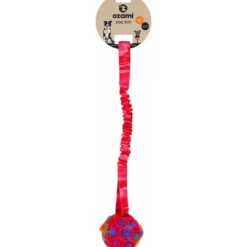 Hot Play-n-tug Ball With Crinkle Pink Cammo 50 cm - Trækkelegetøj til Hund Hundelegetøj Til Alle Hunde Leg Og Aktivering Året Rundt|Legetøj Til Hvalpe - Sjov Leg, Aktivering Og Tryghed Fra Første Dag