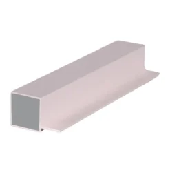 Best sølv aluprofil firkantet med flig 90 cm. Akvarieborde Og Akvariereoler