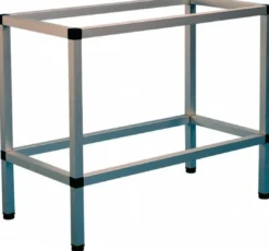 Discount Porsa sølvfarvet akvariebord 63 liter Akvarieborde Og Akvariereoler