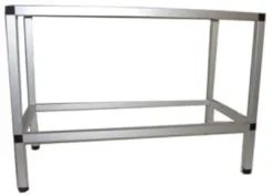 New Porsa sølvfarvet akvariebord 98 liter Akvarieborde Og Akvariereoler