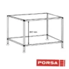 New Porsa sort akvariebord 98 liter Akvarieborde Og Akvariereoler