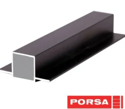New sort aluprofil med dobbelt flig 60 cm. Akvarieborde Og Akvariereoler