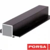 Hot sort aluprofil med dobbelt flig 130 cm. Akvarieborde Og Akvariereoler