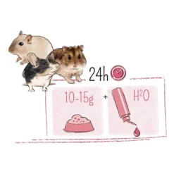 Sale PUUR Hamster og Ørkenrotte foder 400 g Foder & Snack Til Gnavere & Kanin
