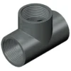 Sale gevind tee 90 grader med 3 stk. 1/2 tomme gevind Pvc-Rør Og Fittings