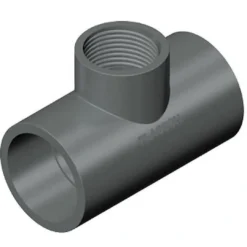 New TEE 90 grader 32 x 1/2'' x 32 (reduceret) Pvc-Rør Og Fittings