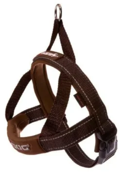 Clearance QuickFit sele chokolade XS - komfortabel hundesele til små hunde Hundeseler Til Alle Behov Og Hundestørrelser