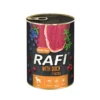 Best RAFI vådfoder and med blåbær og tranebær 400 g Hundefoder