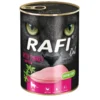 Online RAFI Vådfoder til Katte Paté med Kalkun 400 g. Kattefoder & Snacks