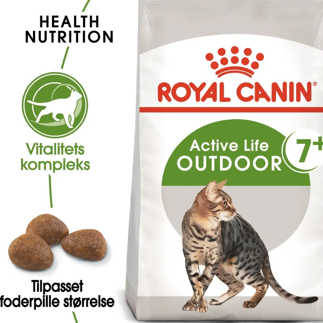 Royal Canin Active Life Outdoor +7 10 kg Kattefoder & Snacks