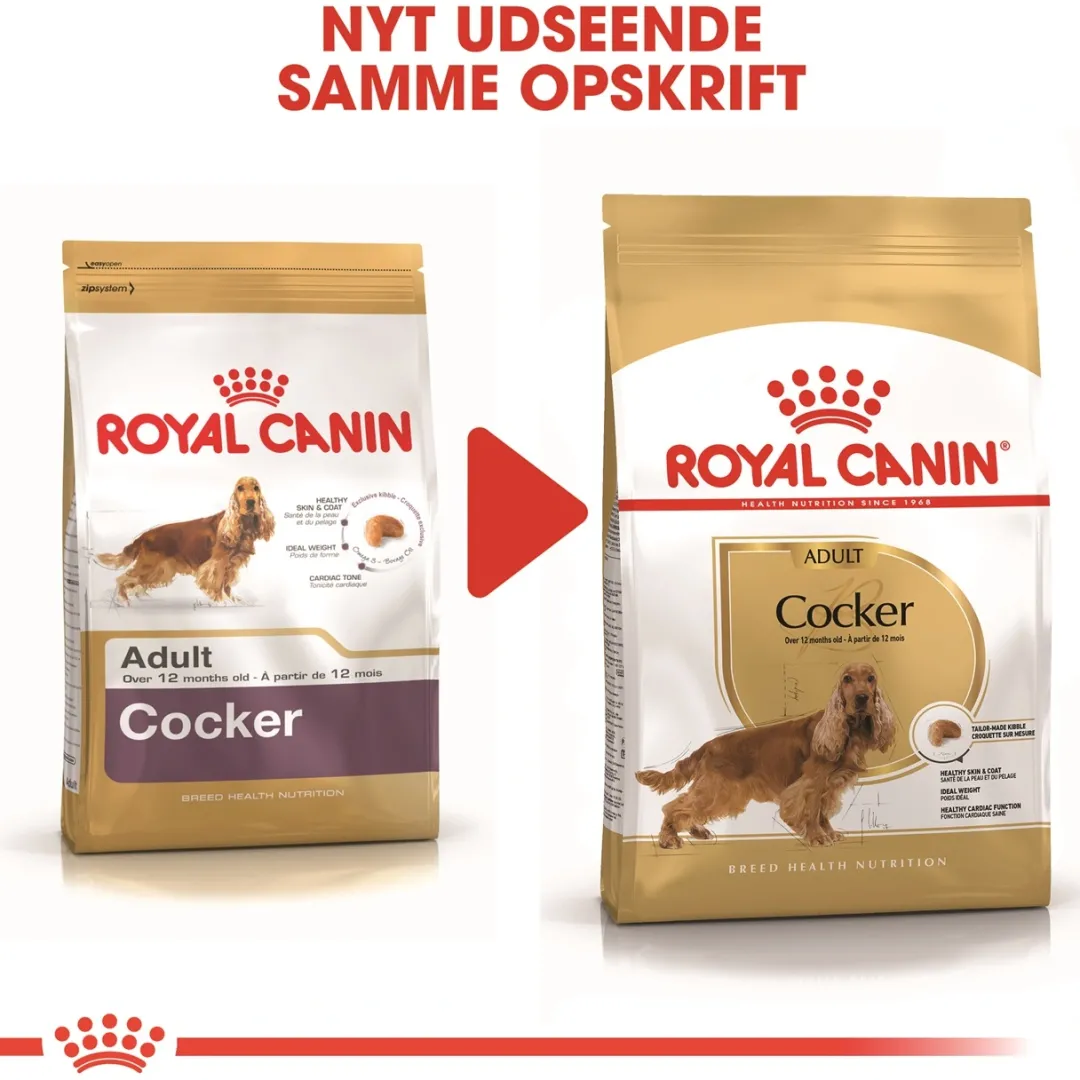 Best Royal Canin Cocker Spaniel Adult 12 kg - tørfoder til voksne hunde Hundefoder|Tørfoder Til Hunde I Alle Størrelser Og Aldre