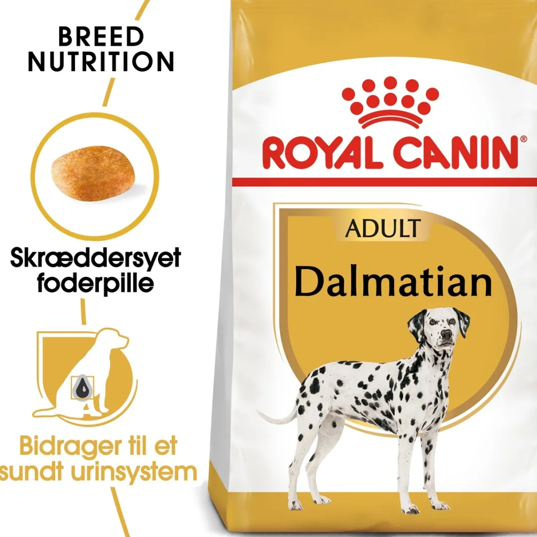 Outlet Royal Canin Dalmatian Adult 12 kg - tørfoder til voksne hunde Hundefoder|Tørfoder Til Hunde I Alle Størrelser Og Aldre