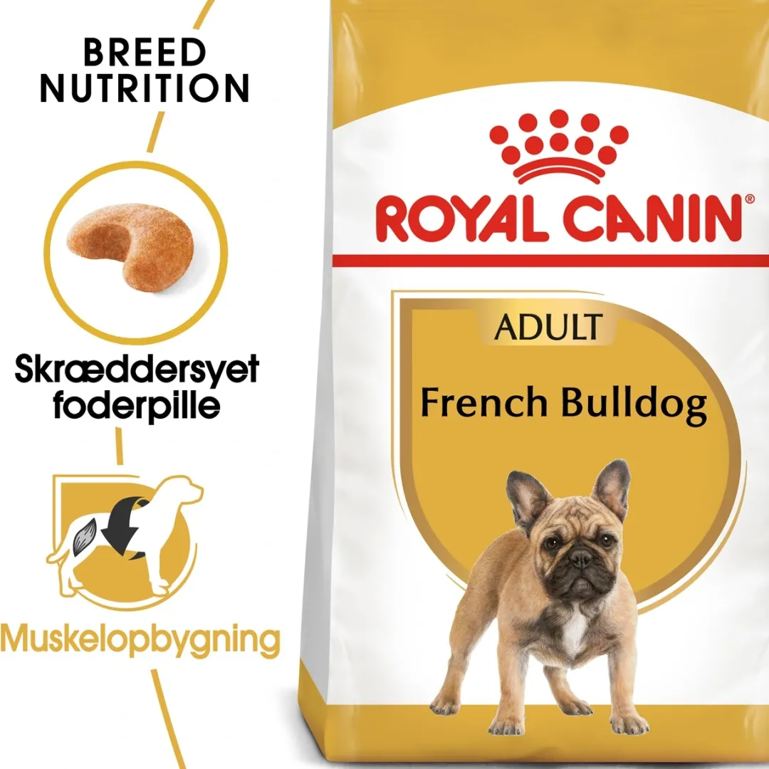 Hot Royal Canin French Bulldog Adult 3 kg - tørfoder til voksne hunde Hundefoder|Tørfoder Til Hunde I Alle Størrelser Og Aldre