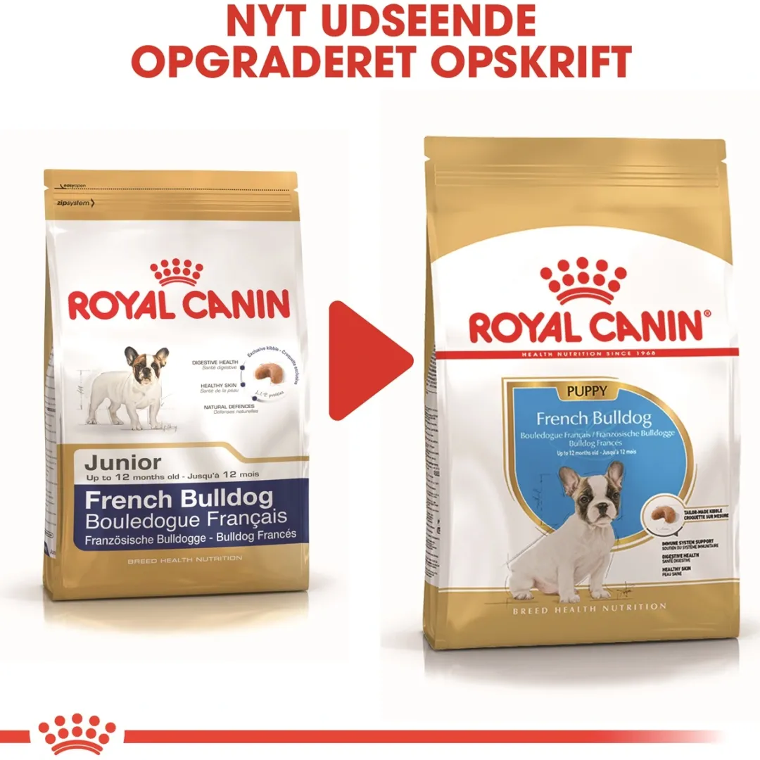 Hot Royal Canin French Bulldog Puppy 10 kg - tørfoder til hvalpe Hundefoder|Tørfoder Til Hunde I Alle Størrelser Og Aldre