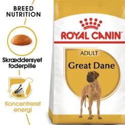 Online Royal Canin Great Dane Adult 12 kg - tørfoder til voksne hunde Hundefoder|Tørfoder Til Hunde I Alle Størrelser Og Aldre