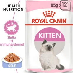 Royal Canin Kitten Jelly - vådfoder 85 g Killingefoder - Sundt Kattefoder Til Killinger I Alle Racer|Kattefoder & Snacks