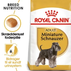 Discount Royal Canin Miniature Schnauzer Adult 3 kg - tørfoder til små hunde Hundefoder|Tørfoder Til Hunde I Alle Størrelser Og Aldre