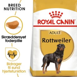 Sale Royal Canin Rottweiler Adult 12 kg - tørfoder til voksne hunde Hundefoder|Tørfoder Til Hunde I Alle Størrelser Og Aldre