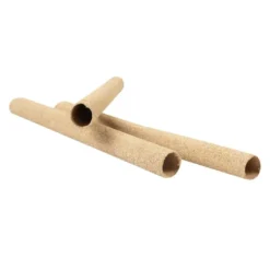 New Sandrør parakit 3 stk Ø 22 mm 25 cm Bundlag Og Udstyr Til Fuglebure