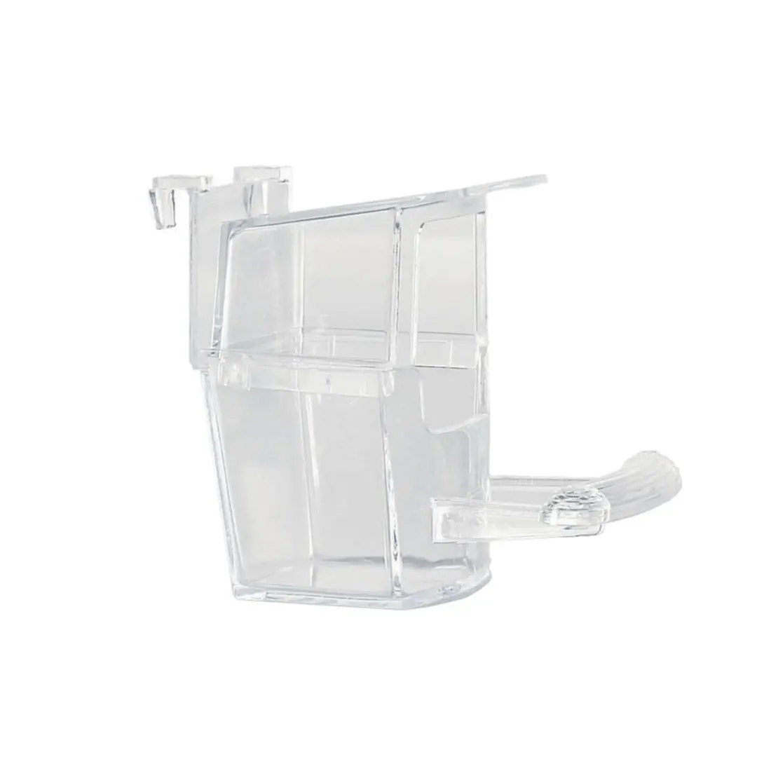 Sale Savic Foderstation 50 ml med siddeplads i Acryl 7x7,5x6 cm Fugletilbehør