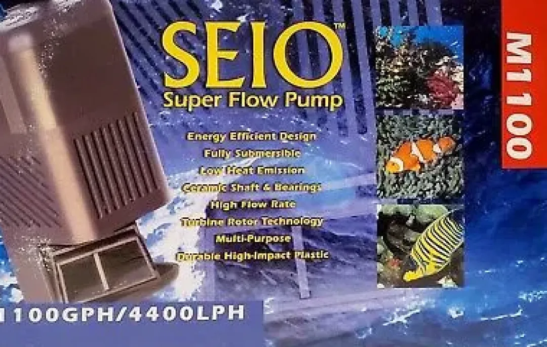 Discount Seio Super Flow pumpe M1100 4400 L/t Pumper Til Saltvandsakvarier|Akvariefilter Og Pumpe