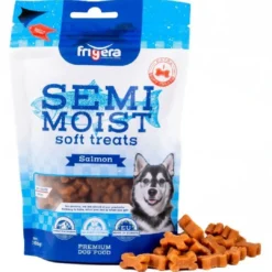 Discount Semi-Moist Soft Laks 165 g - bløde hundesnacks Hundeguf Og Tyggeben Til Hunde