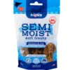 Outlet Semi-Moist Soft Laks med ris 165 g - bløde hundesnacks Hundeguf Og Tyggeben Til Hunde