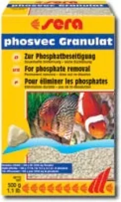 Sale phosvec granulat 500 g Filtermaterialer Til Akvariepumper