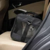 Best Sherpa Original Deluxe Sort hundetaske Medium 43x28x26,5 cm Max 7kg Transport Og Adgang Til Hvalpe - Tryg Og Nem Hverdag|Kattebure Og Transport Af Katte