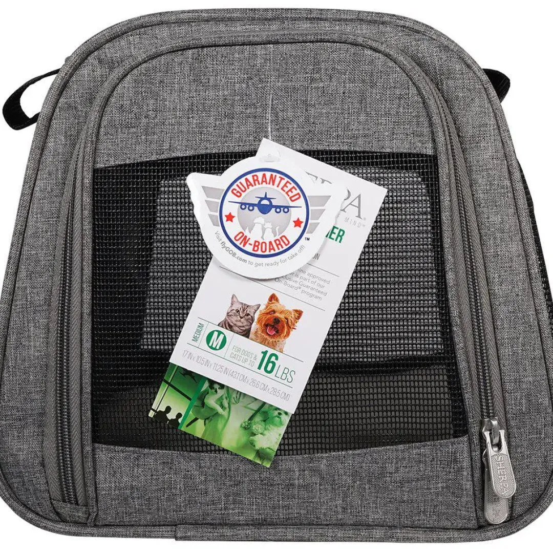 Hot Sherpa Transporttaske Element Grå M 43,5x29x28,5 cm Transport Og Adgang Til Hvalpe - Tryg Og Nem Hverdag|Kattebure Og Transport Af Katte
