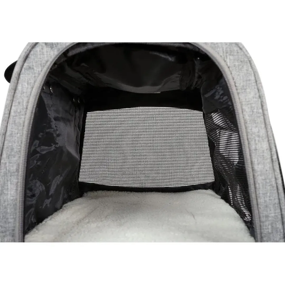 Hot Sherpa Transporttaske Element Grå M 43,5x29x28,5 cm Transport Og Adgang Til Hvalpe - Tryg Og Nem Hverdag|Kattebure Og Transport Af Katte
