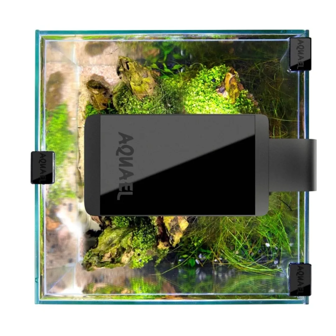 Shrimpset Day and Night 20 L akvarium 25x25x30 cm Sort Akvarier