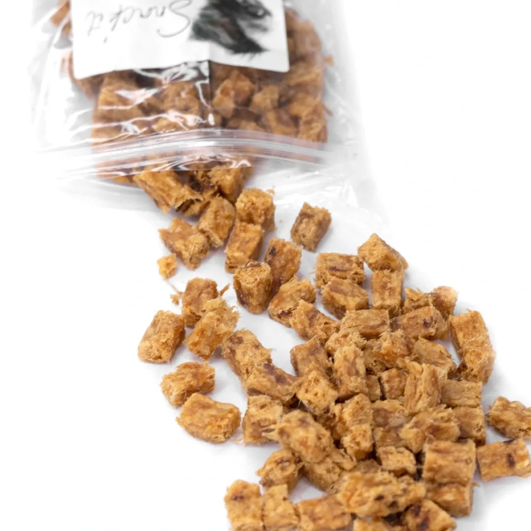 Discount Snackit Bløde Kalkun terninger 100 g - naturlige hundesnacks Snacks Til Hvalpe - Lækre Godbidder Til Træning Og Forkælelse|Hundeguf Og Tyggeben Til Hunde