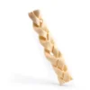 Clearance Snackit Flettet Oksehud 25 cm i folie - Robust tyggeben til hunde Snacks Til Hvalpe - Lækre Godbidder Til Træning Og Forkælelse|Hundeguf Og Tyggeben Til Hunde