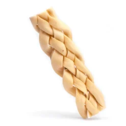 Online Snackit Gigant Flettet Oksehud 25 cm - Ekstra robust tyggeben Snacks Til Hvalpe - Lækre Godbidder Til Træning Og Forkælelse|Hundeguf Og Tyggeben Til Hunde
