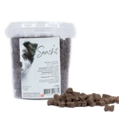 Hot Snackit Semi-Moist Mini Bones med Lam 500 g - bløde hundesnacks Hundeguf Og Tyggeben Til Hunde