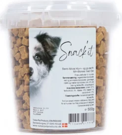 Best Snackit Semi-Moist Mini Bones med Ost 500 g - bløde hundesnacks Hundeguf Og Tyggeben Til Hunde